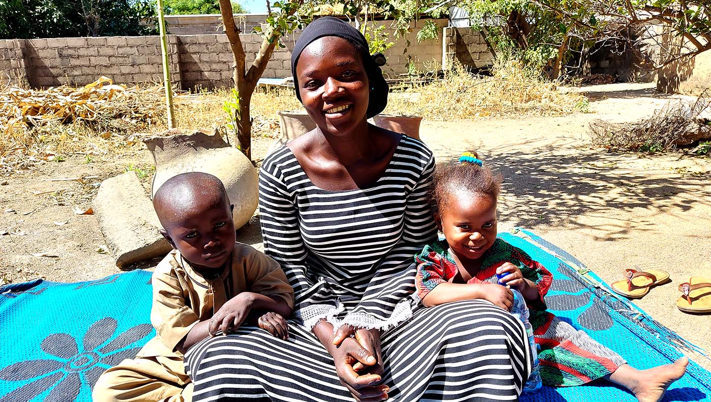 A photo of Ijanada, a Christian woman in Nigeria