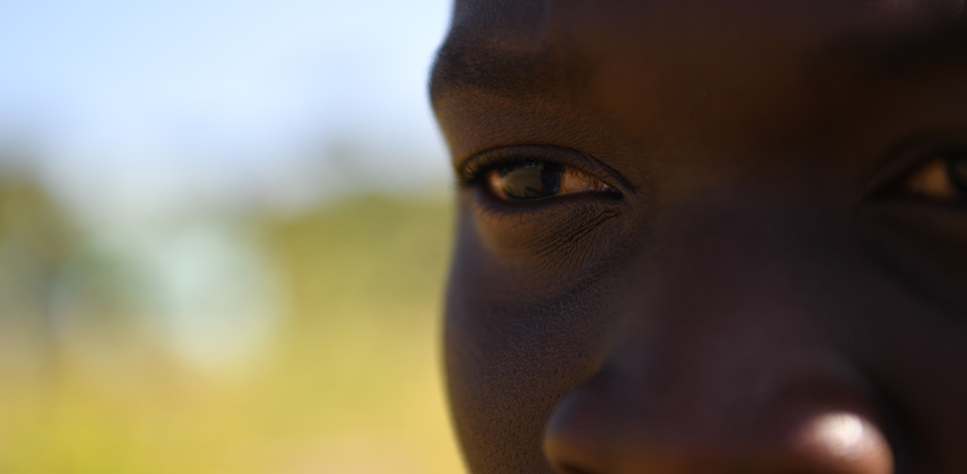 A close up photo of a young man in Nigera