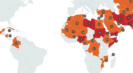World Watch List Map